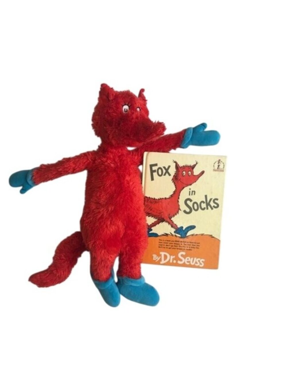 Dr. Seuss Fox In Socks Hardback Book + Plush Set Kohl's Cares